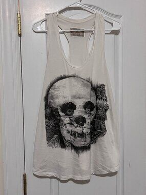 All Saints Rare Vintage Twins Tank UK 14